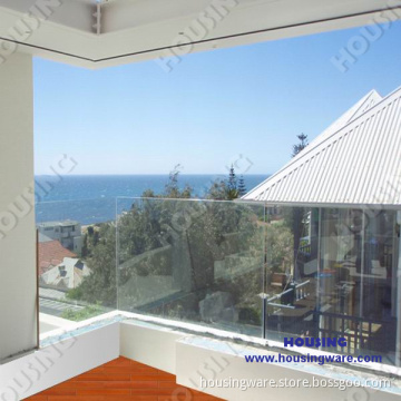 Latest Design Stiff Glass Fences with U Channel